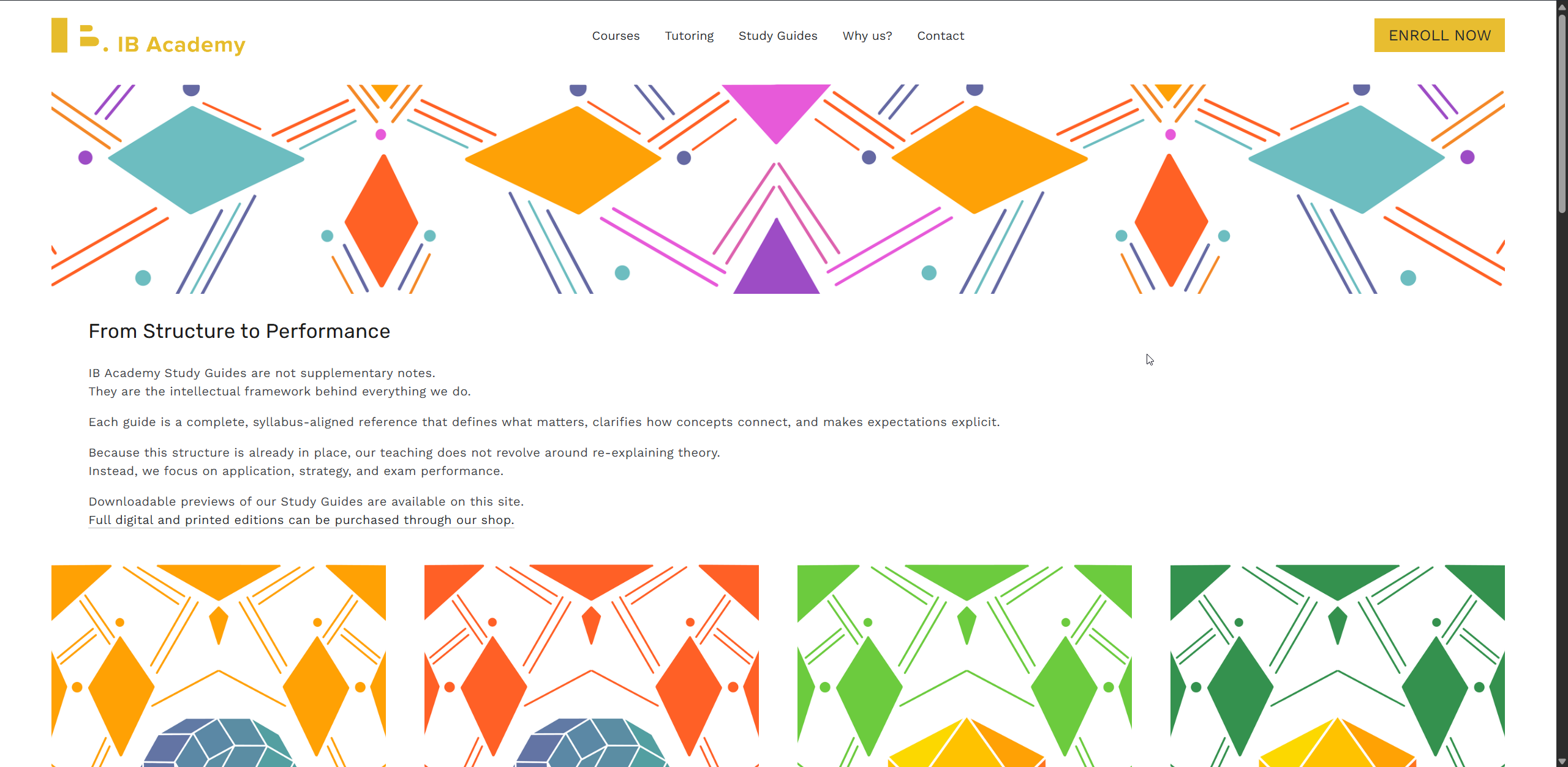 Preview of IB Academy study resource